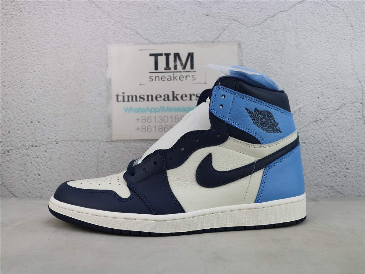 OG Batch Air Jordan 1 Retro High Obsidian UNC 555088-140